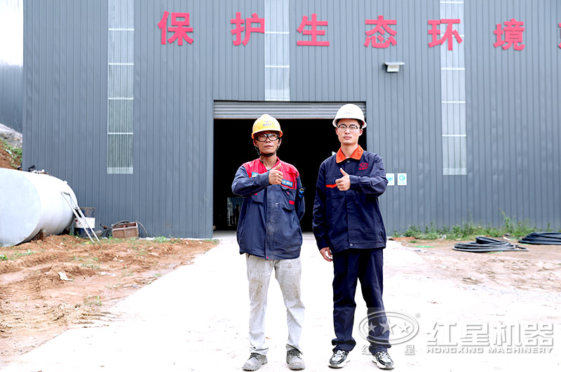 尊龙凯时售后人员到现场为客户进行安装指导